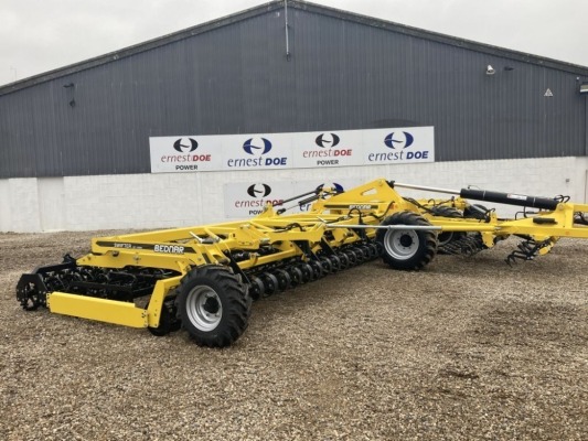 2020 BEDNAR SE12000 SWIFTER NEW & UNUSED SEEDBED CULTIVATOR, TOWING EYE, TRACK ERADICATORS, CRUSHBAR, DOUBLE CROSSKILL ROLLER, HYDRAULIC DEPTH WHEEL, BRAKED AXLE INC HYDRAULIC BRAKE SET, LIGHT SET - (SERIAL NO SE12000BF5714M) (11174849) (MANUFACTURERS WAR