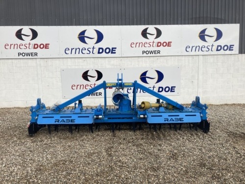 2017 RABE PKE4011 POWER HARROW WEATHERED BUT UNUSED GZW510 PACKER ROLLER CLOD BOARD, MINOR EDGE RUST - (SERIAL NO 47755-2) (F1151803)