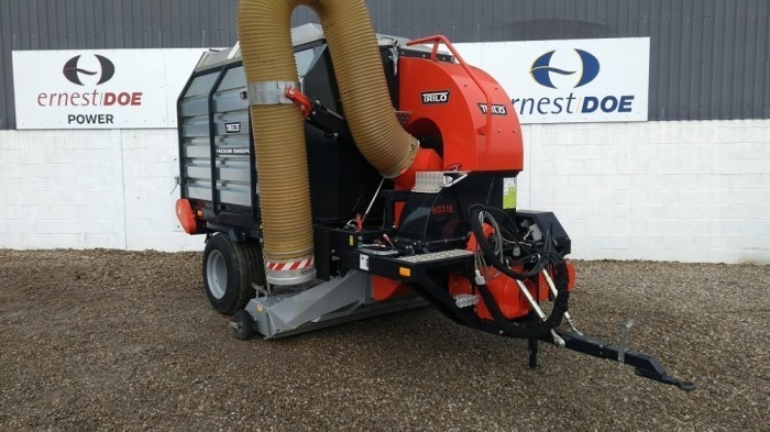 2017 TRILO SG600 EX-HIRE TRILO VACUUM (H3315) 3M WORKING WIDTH, PTO DRIVEN SHAFT, 75HP+ TRACTOR DRIVEN, SUCTION HOSE, CHAIN FLOOR EMPTYING 51109 11181287
