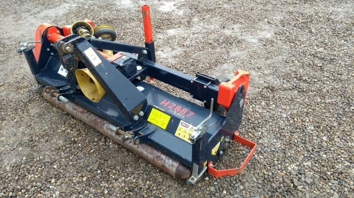 2016 TRILO VCU150 EX-HIRE SCARIFIER (H2887), HEAVY-DUTY STEEL FRAME, REEL 1.5M WORKING WIDTH, HARD FACED BLADES, FRONT ROLLER DEPTH ADJUSTMENT, CONTOUR KIT, 2 DETACHANLE WEIGHTS, 540 RPM PTO SHAFT 120219 11181252