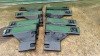 KAWASAKI 2 PAIRS LEFT AND RIGHT LOWER DOORS TO SUIT MULE PRO DX /DXT BEEN REMOVED WHEN FITTING HARD DOOR CAB (NO RESERVE)