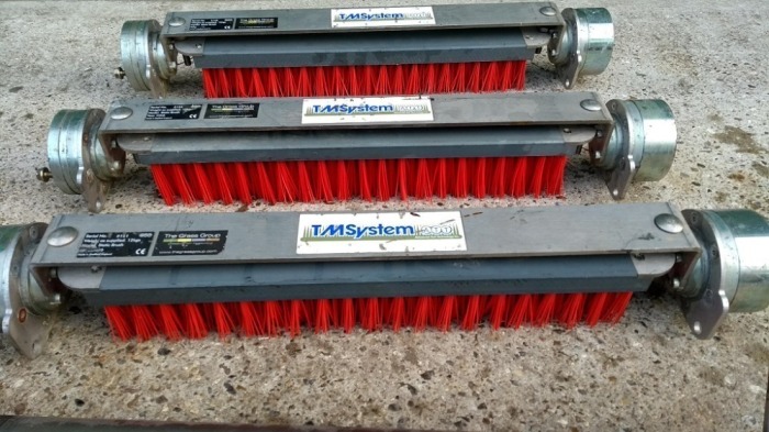 ATT STATIC BRUSH TM SYSTEM CASSETTE SET OF 3, USED