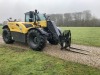 2019 NEW HOLLAND TELHANDLER TH7.42 282 HOURS - REMAINDER OF MANUFACTURERS 3 YEAR / 3000 HOUR WARRANTY - SUBSIDISED FINANCE AVAILABLE - TH4.42 PLUS 133HP, LED WORKING LIGHTS, HYD MANITOU CARRIER & FORKS, REAR PICK-UP HITCH, SMOOTH RIDE CONTROL, 460/70-R24