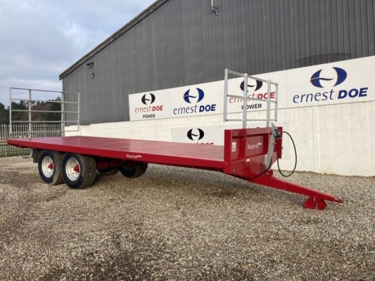 2019 MARSHALL TRAILERS BC25 12T BALE TRAILER NEW & UNUSED 25FT 12T BALE TRAILER, REAR TOOLBOX HARVEST LADDERS WALKING AXLES, 8 STUD 400/60 R22.5TYRES, HYDRAULIC BRAKES, FRONT WIRE AND PIPE STAND - (SERIAL NO 106730) (MANUFACTURERS WARRANTY APPLIES)