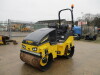 2020 BOMAG BW120AD-5 TANDEM ROLLER, VIBRATING DRUMS, FLASHING BEACON, FOLDING ROPS, MANUFACTURERS WARRANTY APPLIES. (11173073)