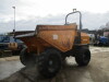 2008 TEREX PT10000 10T FORWARD TIP DUMPER, POWERSHUTTLE TRANSMISSION, FOLDING ROPS BAR, FLASHING BEACON, GREEN SEATBELT BEACON. (B1170281)