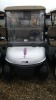 2016 EZGO RXVE SILVER TAN OBC BFK TECKVIEW 10' SCREEN HIGH BACK SEAT USB CHARGING BFK OBC 5410217 11181044