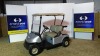 2016 EZGO RXVE SILVER TAN OBC BFK TECKVIEW 10' SCREEN HIGH BACK SEAT USB CHARGING BFK OBC 5410237 11181055