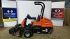 2015 JACOBSEN ECLIPSE 322 GREENS MOWER 13 HP 2 CYLINDER DIESEL ENGINE HYBRID TRANSMISSION, 48V AC TRACTION DRIVE, JOY STICK LIFT AND LOWER OF UNITS WITH INDIVIDUAL LOCK OUT, SWING OUT REAR CUTTING UNIT, 11-KNIFE TRU SET CUTTING UNITS, SMOOTH FRONT