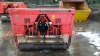 WIEDENMANN P6 AERATOR 3 POINT LINKAGE TRACTOR MOUNTED, 1.6 M WORKING WIDTH, MAX WORKING DEPTH 300mm, CENTRAL DEPTH ADJUSTMENT, REAR ROLLER, REAR PARKING STAND, 11155547