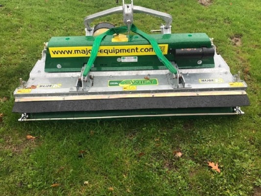 2020 MAJOR MJ71-190 MAJOR SWIFT 1.9 M WORKING WIDTH, 3 POINT LINKAGE MOUNTED 540 P.T.O., 25-70 HP REQUIREMENT, HEIGHT OF CUT 10-130MM, MOWING RATE 2.2 HECTARES/HOUR @ 11 KPH. VIRTUALLY UNUSED. HR22209 A1179751