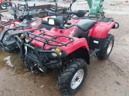 2012 400 Quad Bike c/w winch, lights, indicators C/C: 87034090