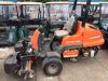 2012 JACOBSEN ECLIPSE 322 GREENS MOWER 13 HP 2 CYLINDER DIESEL ENGINE HYBRID TRANSMISSION, 48V AC TRACTION DRIVE, JOY STICK LIFT AND LOWER OF UNITS WITH INDIVIDUAL LOCK OUT, SWING OUT REAR CUTTING UNIT, 11-KNIFE CUTTING UNITS, SMOOTH FRONT ROLLERS