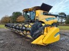2020 NEW HOLLAND CR9.90ST EX HIRE COMBINE AND HEADER 35FT VF HEADER WITH SIDE KNIFES AND NH TROLLEY, 28.5 INCHES (724MM) SMARTTRAX WITH TERRAGLIDE SUSPENSION, 520/80 R26 MICHELINS, TWIN PITCH PLUS (TP+ ) ROTORS, DFR, FRONT FACE ADJUSTMENT, INTELLICRUISE,