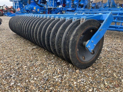 LEMKEN RUBBER PACKER ROLLERS EX DEMONSTRATION 2 X 3 METRE, EX HELIDOR CULTIVATOR