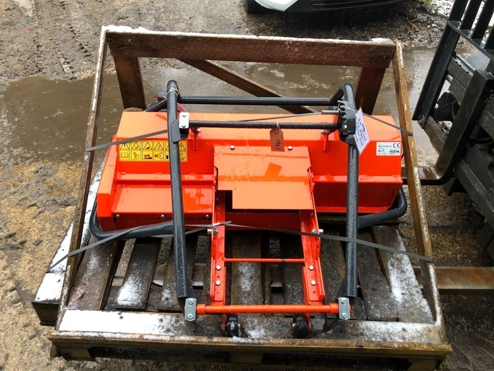 2017 HUSQVARNA FLAIL MOWER 400 SERIES HVRD966796501 20171701834 WARRANTY 1 YEAR Sale 1 New Used and Ex Hire Groundcare Equipment Lots 1001 1999 AUCTION CLOSES TUESDAY 2ND FEBRUARY Machinery and Vintag...