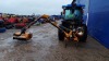 (H3724) WESSEX T320A   3 POINT LINKAGE MOUNTED HEDGECUTTER, CAT 1 AND 2, 3.2 M REACH, 0.8 M FLAIL HEAD, 32 'Y' SHAPED FLAILS, MIN HP REQUIRED 25,  NEW CONTROL CABLES RECENTLY FITTED. 