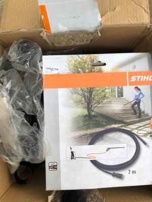 STIHL RE109 PRESSURE WASHER SH-PWRE109 967907722 NO WARRANTY RETURNED / DAMAGED