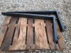 1 X PAIR OF CASCADE 100MM x 45MM x 1200MM TRACTOR LOADER PALLET TINES (K) (NO RESERVE)