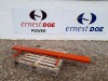 1 X KUHN LEVELLING BOARD, 2.35M LONG, PAINT FADED AND OFF IN PLACES, SURFACE RUST (3) (NO RESERVE)