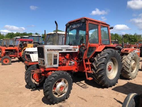 Belarus 862 4wd Tractor Ser. No. 805980 C/C: 87019310