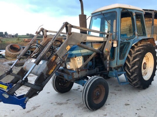 Ford 7610 2wd Tractor <br/>c/w Riko power loader <br/>Reg. No. B394 LUT <br/>C/C: 87019310