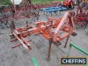 Edwards mounted 4row interow hoe, 2.2m, set for 26ins rows