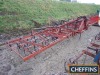 Mounted hydraulic folding springtine cultivator