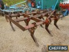 Massey Ferguson 24 mounted 10leg cultivator Serial No. M6689