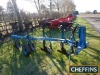 Lemken DL110 mounted 4furrow (3+1) reversible plough fitted with BS20 slatted mouldboards