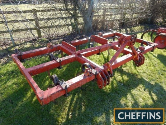 Mounted pigtail cultivator, 3m