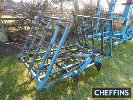 Kongskilde Triple K mounted folding cultivator, 6m