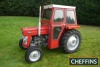 1984 MASSEY FERGUSON 135 3cylinder diesel TRACTOR Fitted with PAS, PUH, foot throttle and QD cab on 12.4-28 rear and 6.00-16 front wheels and tyres. V5C available Reg. No. XAY 555S Serial No. 481388