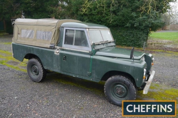 1972 LAND ROVER 109ins petrol STATION WAGON Same ownership from new. V5C available Reg. No. HNR 896L Serial No. 91102163B Mileage: 67,236 FDR: 20/02/1973