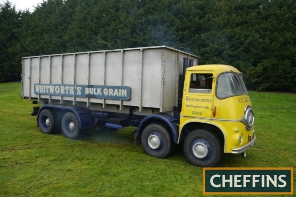 1961 ERF KV 68GX 8wheel TIPPING LORRY Fitted with Gardner 150 engine, aluminium bulk tipper, twin steer and sign written 'Whitworths'. V5C available Reg. No. 899 ABD Serial No. 10022