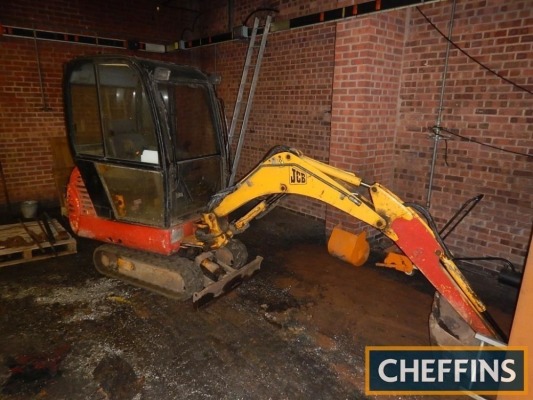 2000 JCB 801 MINI DIGGER Serial No. 05375 Hours: 3,744