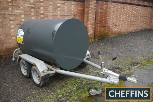 2013 Fuel Proof 1,000ltr tandem axle fuel bowser