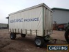 4wheel turntable curtainside trailer (10 pallets)