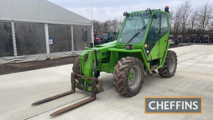 Merlo 28.7 KT Telehandler c/w pallet forks Reg. No. AF02 VCM Ser. No. B2037848 C/C: 84295199