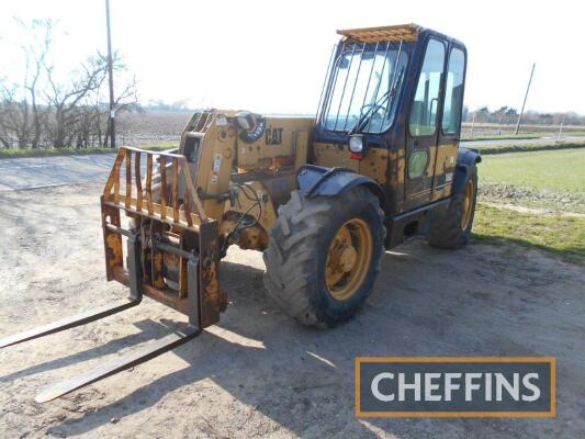 2000 Cat TH62 Agri Telehandler c/w tines Reg. No. W722 HCE Ser. No. 4TM024631 C/C: 85295199