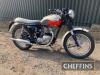 1967 500cc Triumph T90 Special MOTORCYCLE Reg. No. SMX 394F Frame No. H54955 Engine No. T90H51681 This very attractive Triumph special was a rescue mission and has been refurbished throughout. The engine has been uprated with a 500cc top end with all work