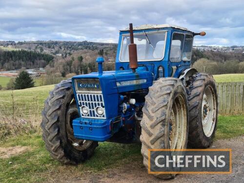 1970 COUNTY 754 Super Four 4cylinder diesel TRACTOR Reg. No. TCF 809J Serial No. 23747 Fitted with a Duncan cab and stated by the vendor to be agricultural specification