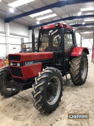 1987 CASE IH 956XL 4wd 6cylinder diesel TRACTOR Reg. No. E34 EPD Serial No. 011736 Stated by the vendor to have 4,372 genuine hours and still on its original tyres