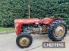 1963 MASSEY FERGUSON 35X Multi-Power petrol TRACTOR Serial No. SHMYW325670 An uncommon petrol version with some good straight tinwork