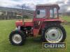 MASSEY FERGUSON 135 4wd 3cylinder diesel TRACTOR Fitted with foot throttle, cab and front weights