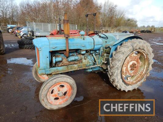 FORDSON Major 4cylinder diesel TRACTOR Stated by the vendor to have been barn stored. No documentation available