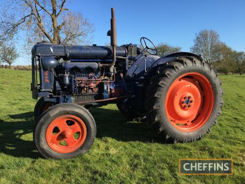 FORDSON E27N 6cylinder diesel TRACTOR Fitted with Perkins P6 diesel engine, lights, rear linkage and a high top gear