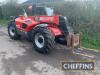 Manitou 735-120 LSU Turbo Telehandler Reg. No. RX56 KCO Ser. No. 231604 UNRESERVED LOT C/C: 84295199