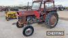 Massey Ferguson 168 Tractor c/w 4 bolt pump, long pto Ser. No. 256102 C/C: 87019310