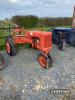 ALLIS CHALMERS C 4cylinder petrol-paraffin TRACTOR An earlier restoration